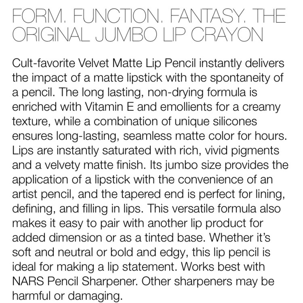 NARS Lip Pencil Dance Fever - Picture 12 of 12